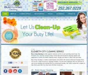 Website - Busy Living Cleaning